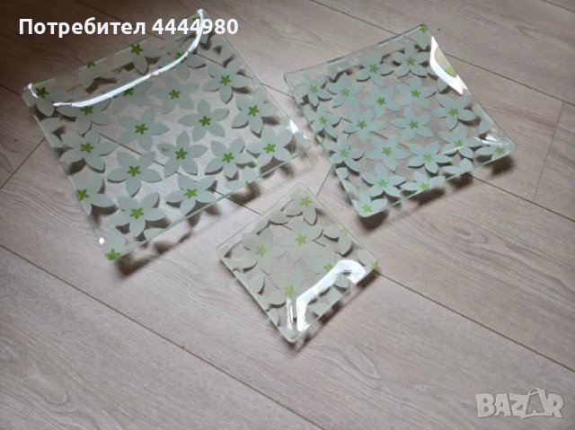 Страхотни чинийки с цветя. Комплект или на брой, снимка 2 - Чинии - 49897368