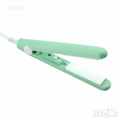 🌟 Мини преса за изправяне/накъдряне – Перфектна за стилни прически у дома и в движение 🌟, снимка 5 - Преси за коса - 48863692