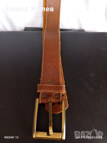 Марков кожен колан DSQUARED перфектно състояние 26593, снимка 2 - Колани - 51845630