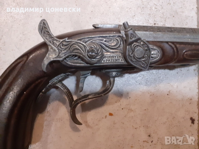 Красив кремъчен пистолет,пищов,оръжие, снимка 6 - Колекции - 52321471