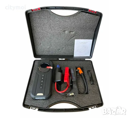 Стартерно устройство 4 в 1, Jump starter, компресор, Power Bank и фенер, снимка 3 - Аксесоари и консумативи - 56221967