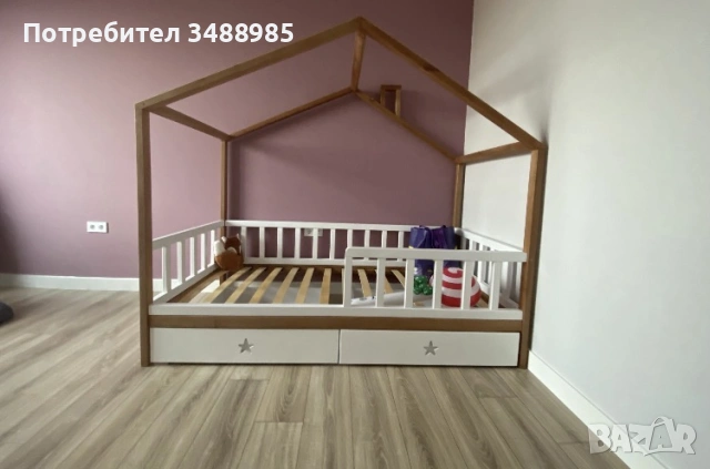 Детско легло тип монтесори, снимка 6 - Спални и легла - 53225489