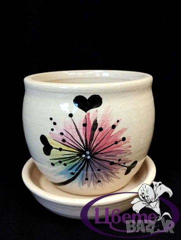 Керамични саксии -ръчна изработка 🇧🇬