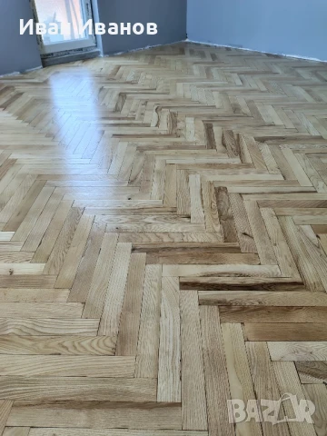 Безпрахово циклене на паркет и дюшеме