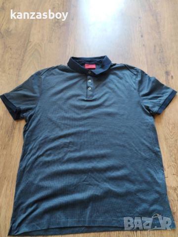 hugo boss - страхотна мъжка тениска КАТО НОВА L, снимка 6 - Тениски - 51694952