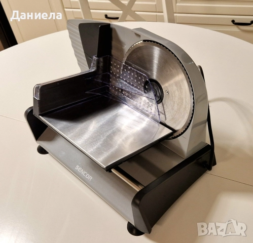 Колбасорезачка, машина за рязане на мезета Sencor, снимка 4 - Други - 52809652