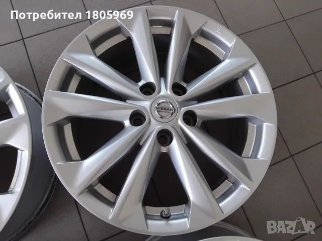 4бр. ал. джанти Nissan (оригинални) 5x114,3 , 7x 17 , ET40