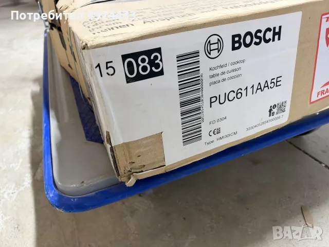 Индукционен плот Bosch за части, снимка 4 - Котлони - 56543329