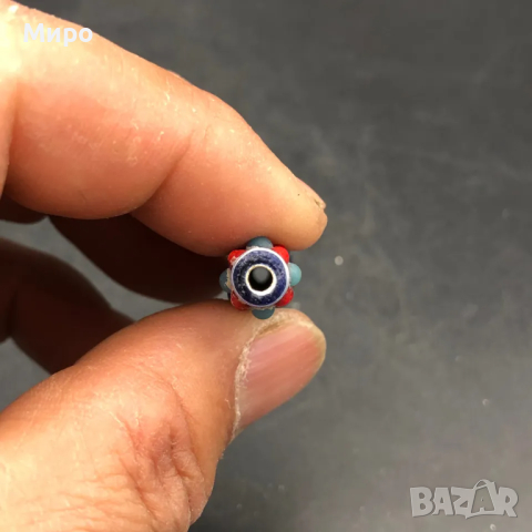 ФЪН ШУЙ РИСУВАНО СТЪКЛО СТАРА МЪНИСТА ТАЛИСМАН ПРОТИВ УРОКИ АМУЛЕТ, снимка 4 - Антикварни и старинни предмети - 44666271