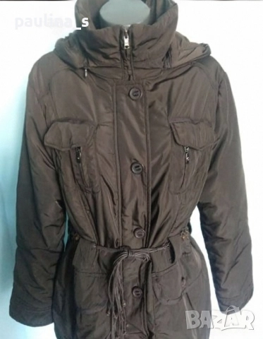 Два броя / Топла дамска парка / палто / яке с дебел хастар "Vero Moda" и "Clarina" , снимка 16 - Палта, манта - 36253767