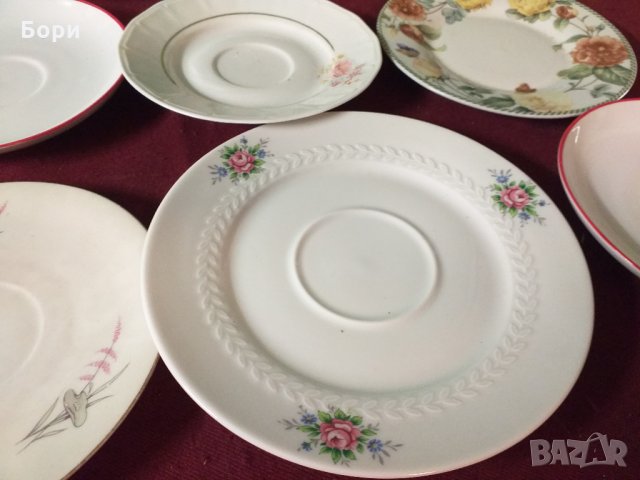 Баварски порцелан 15 броя чинийки, снимка 4 - Чинии - 34497577