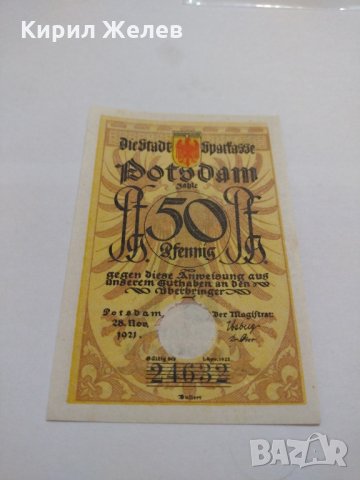 Стара рядка банкнота - 1921 година - за колекция в перфектно състояние- 17889, снимка 3 - Нумизматика и бонистика - 31042525