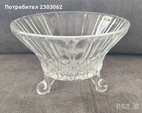 Кристална купа за ядки