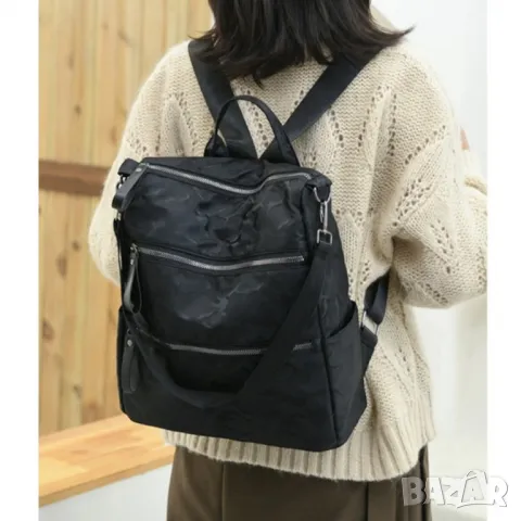 Дамска чанта - раница Camouflage, снимка 6 - Чанти - 47923498