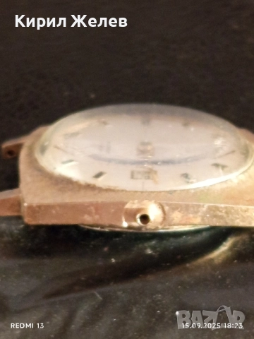 Стар механичен часовник TIMEX рядък ПОЗЛАТЕН за КОЛЕКЦИЯ 33906, снимка 5 - Антикварни и старинни предмети - 51724166