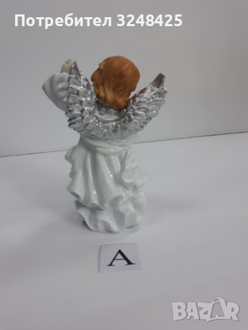 Ангел изправен с фенер- Модел А, снимка 8 - Статуетки - 37925919