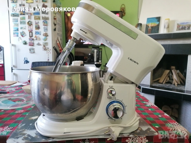 Планетарен миксер Krown CPM-5303, снимка 5 - Миксери - 53083554