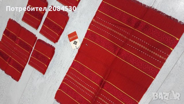 Битова покривка и 6 бр.салфетки/комплект