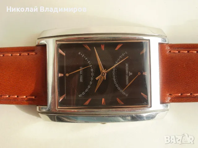 Jacques Lemans швейцарски оригинален мъжки ръчен часовник, снимка 8 - Мъжки - 50060517