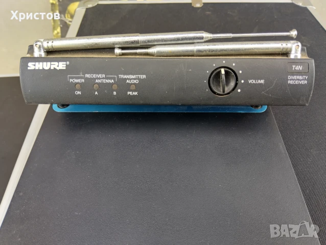 SHURE -Приемник за радиомикрофон., снимка 6 - Други - 50476346