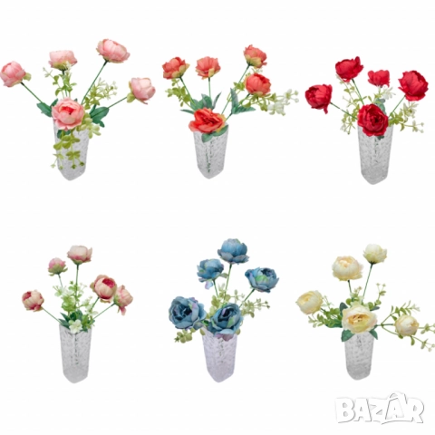 Изкуствени божури, снимка 6 - Други стоки за дома - 52137678