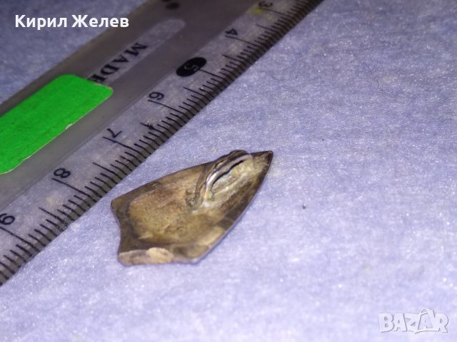 СТАР СРЕБЪРЕН РЕТРО ПЕНДАНТ АРТ ДЕКО ВИСУЛКА МЕДАЛЬОН 19469, снимка 5 - Антикварни и старинни предмети - 39307694