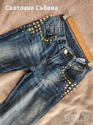 Дънки с капси, снимка 1