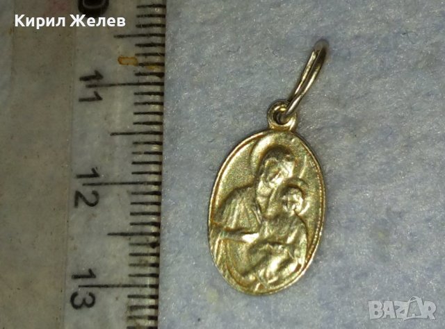 СТАРИННА ПРАВОСЛАВНА СРЕБЪРНА ИКОНКА РЪЧНА МАЙСТОРСКА ИЗРАБОТКА 39934, снимка 5 - Антикварни и старинни предмети - 42485386