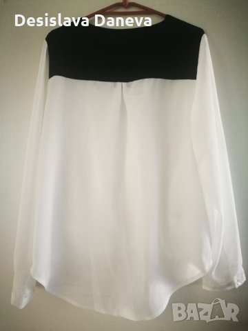 Ефектна елегантна блуза за официални поводи, снимка 2 - Блузи с дълъг ръкав и пуловери - 31152072