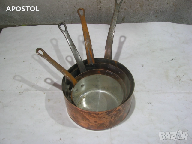 Френски медни тигани ксерола