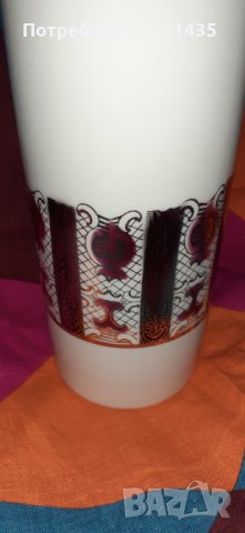 Прекрасна Баварска порцеланова ваза цвят слонова кост , снимка 2 - Други - 35642734