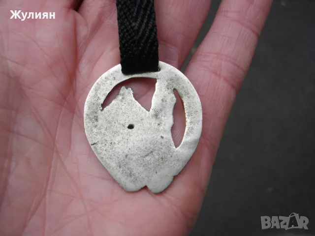 СТАР КЮСТЕК ЗА ДЖОБЕН ЧАСОВНИК ПОДКОВА КОНЕ ДЕТЕЛИНА , снимка 5 - Антикварни и старинни предмети - 49528142