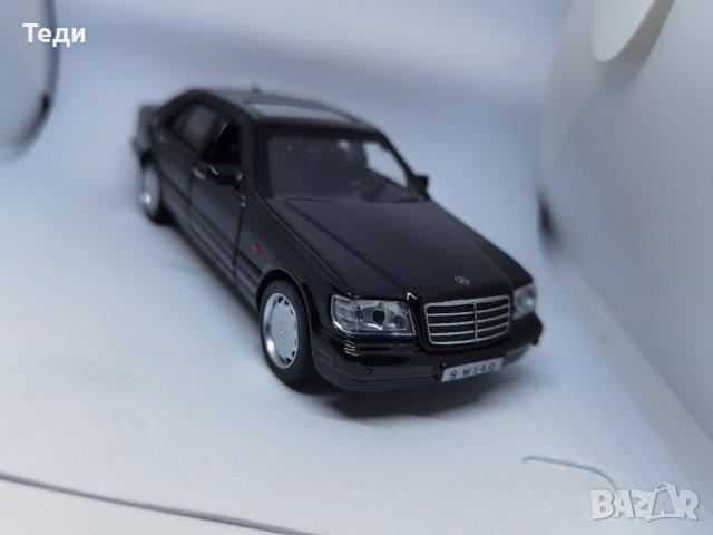 Mercedes S class W140 макет, снимка 5 - Колекции - 39637249