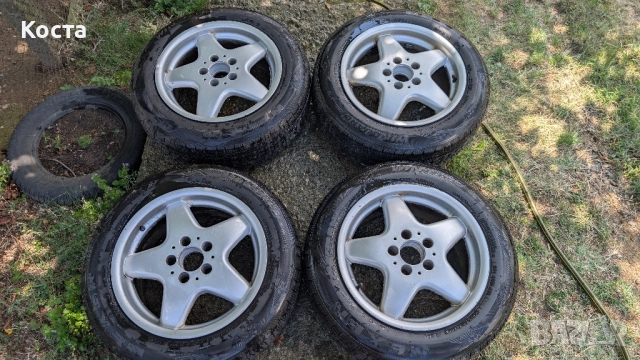 Зимни гуми с джанти за Мерцедес 205/60/16 w211 w210 w202 w201 w124