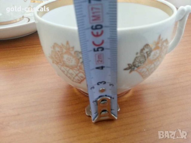 Руски порцеланов сервиз за чай , снимка 9 - Антикварни и старинни предмети - 30140066