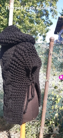 ръчно изплетено детско пончо , снимка 6 - Детски якета и елеци - 51855397
