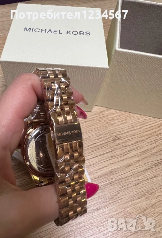 Стилен НОВ оригинален часовник Michael Kors ✨, снимка 5 - Дамски - 53900278