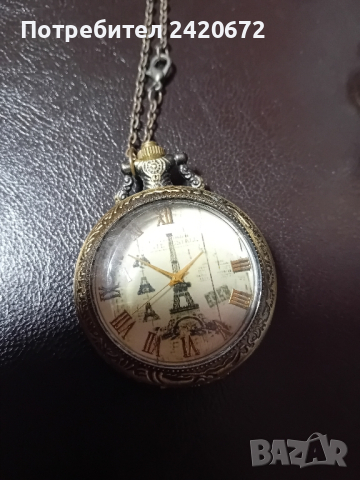 Стар  джобен  часовник, снимка 2 - Джобни - 44714301