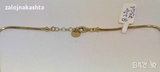 Ново Златно колие-8,25гр/14кр, снимка 6 - Колиета, медальони, синджири - 42342474