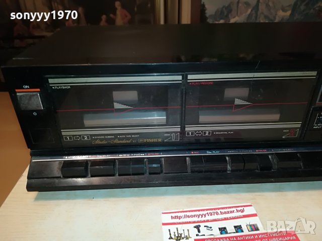 FISHER CR-W223R DECK-MADE IN JAPAN 2108221845, снимка 6 - Декове - 37759265