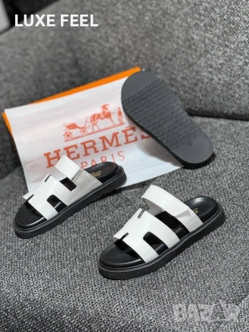 Hermes ⚜️Дамски Чехли 36-41н., снимка 6 - Чехли - 53940817