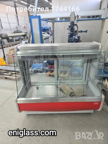 Стъклени хладилни витрини, мебели от стъкло по поръчка, снимка 1
