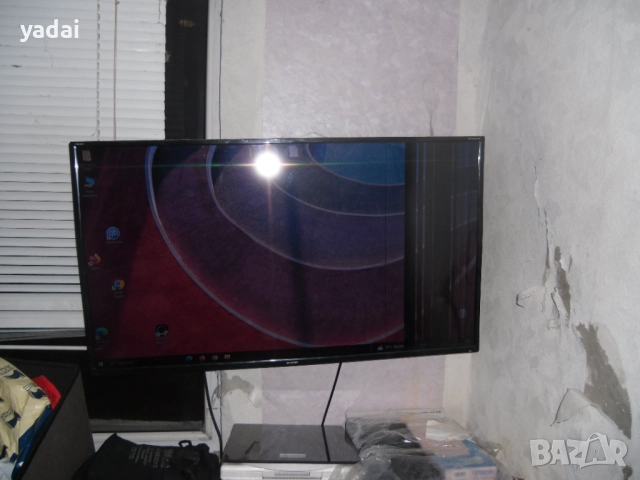 34.Продавам Телевизор SHARP  Модел 42CI2EA Full HD - 42"-повреден.Работи перфектно,но се повреди дис