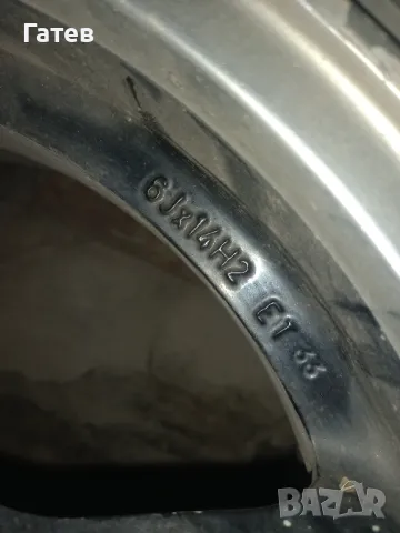 Джанти 4/14 италиански с гуми 175/65/14 Falken 2019 в отлично състояние готови за екплоатация, снимка 7 - Гуми и джанти - 40633074
