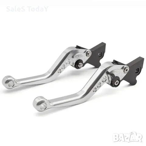 Ръчки за мотор, съединител и спирачка, Универсални, алуминиеви, 2бр в комплект, снимка 3 - Аксесоари и консумативи - 38533193
