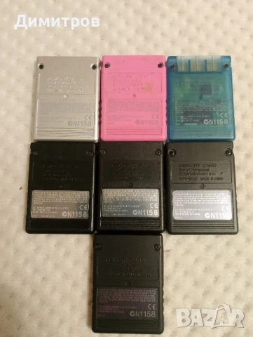 Оригинални мемори карти за пс2/Playstation 2/ps2, снимка 4 - Игри за PlayStation - 49518231