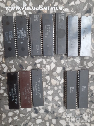 Ретро процесори и периферни схеми 6502, 8080,8088,