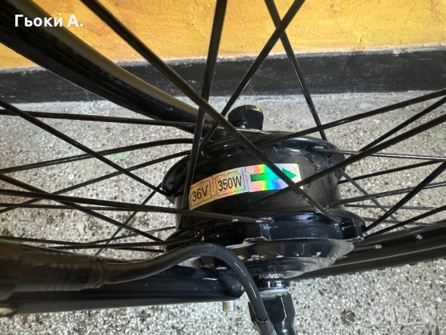 Електрически велосипед с газ , снимка 9 - Велосипеди - 54024896