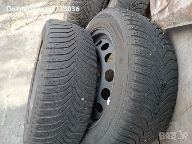 Зимни гуми плюс джанти. Vw, снимка 3 - Гуми и джанти - 52509825