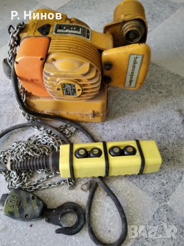 телфер "balkancar" 500 кг. 380v, 3-х фазен,с подвижна каретка за хоризонтално движение